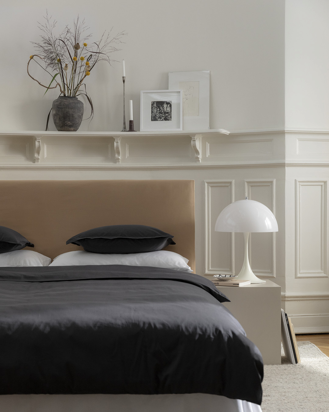 Snygg och enkel hotellbäddning