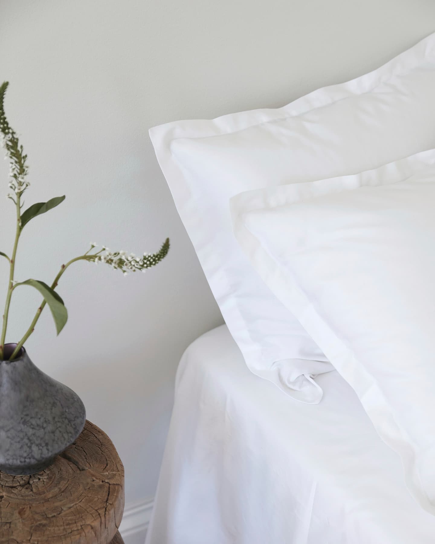 Örngott Vidd - Cloud White i gruppen Sängkläder / Örngott hos A L V A (1040)