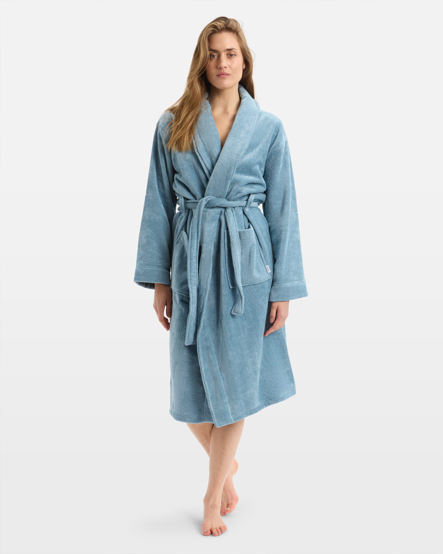 Morgonrock Vindel - North Sea Blue i gruppen Badrum / Morgonrockar hos A L V A (1275)