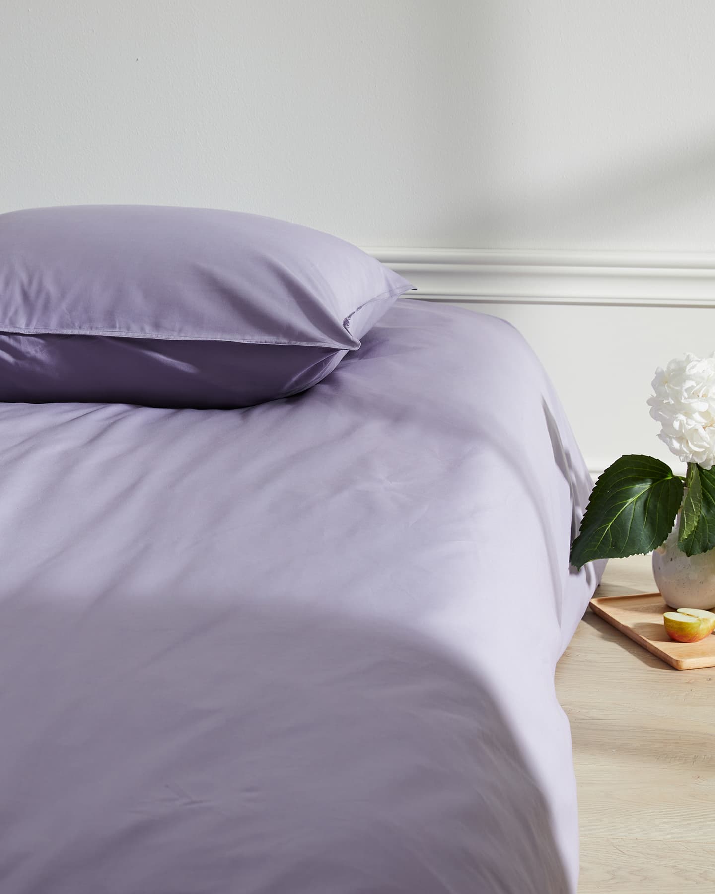 Två påslakan Nejd Dusty Lilac + fyra örngott i gruppen Paket hos A L V A (911)