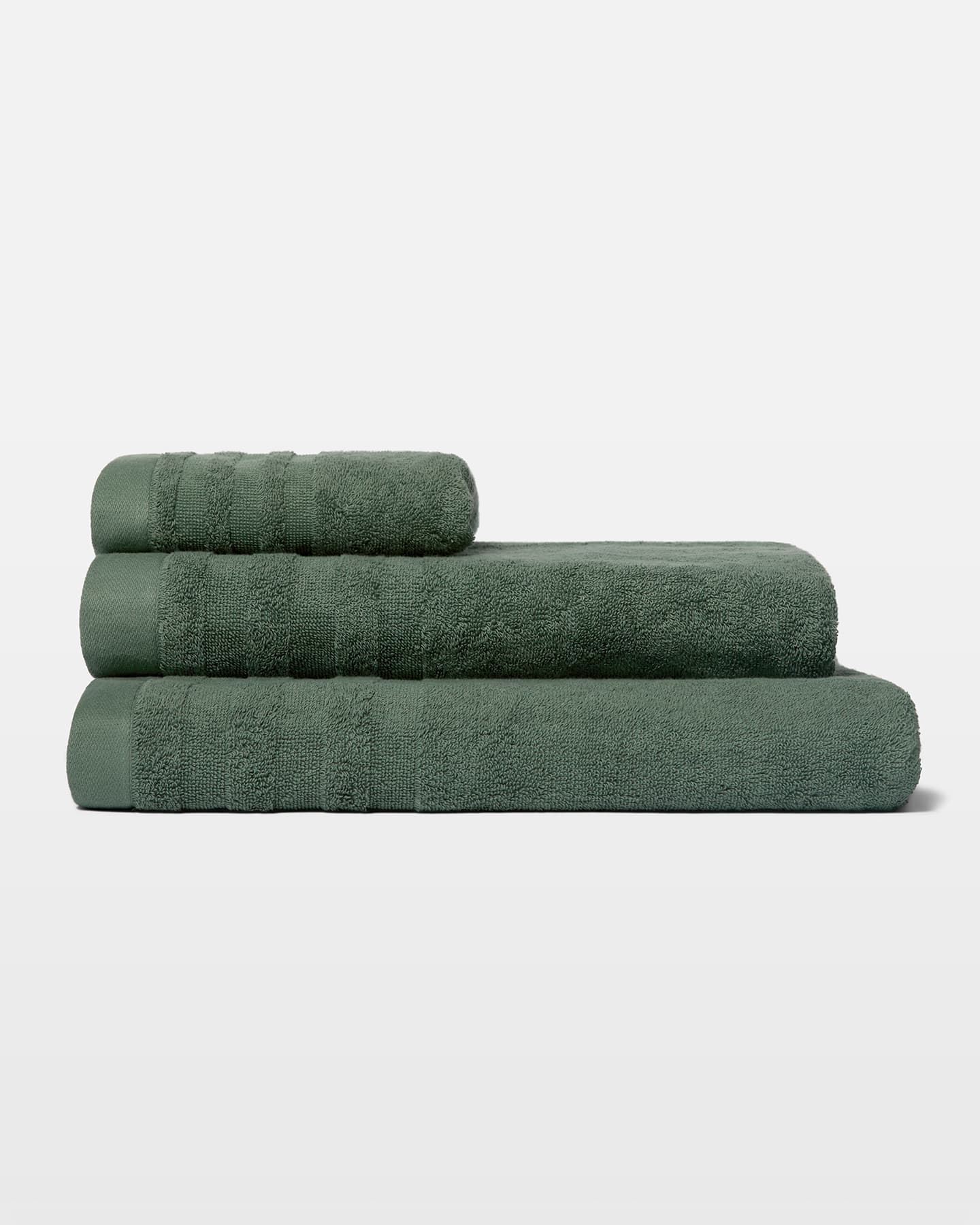 Handduk Essens - Washed Bottle Green