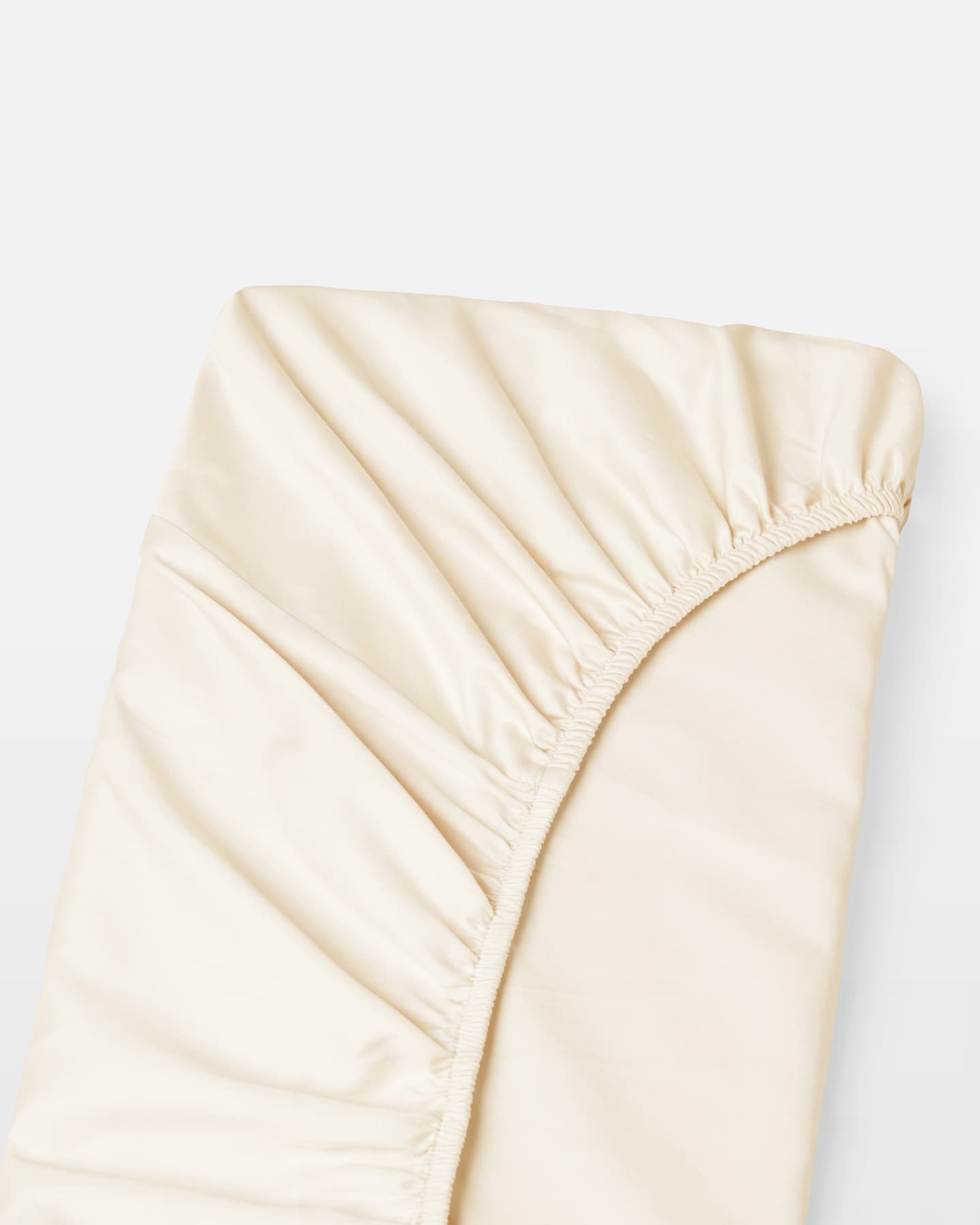 Dra-på-lakan Lind - Raw Cotton