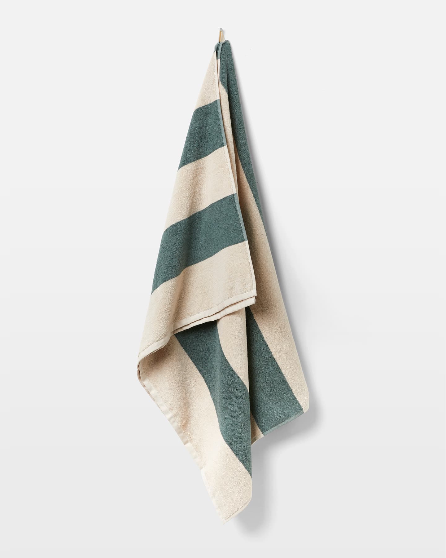 Badlakan Vinda - Seashell Beige / Washed Bottle Green