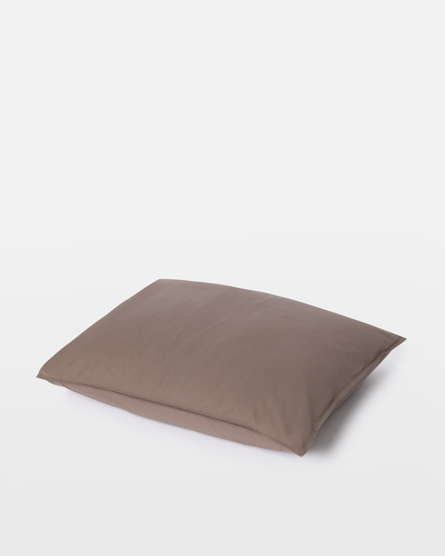 Örngott Nejd Percale - Deep Taupe