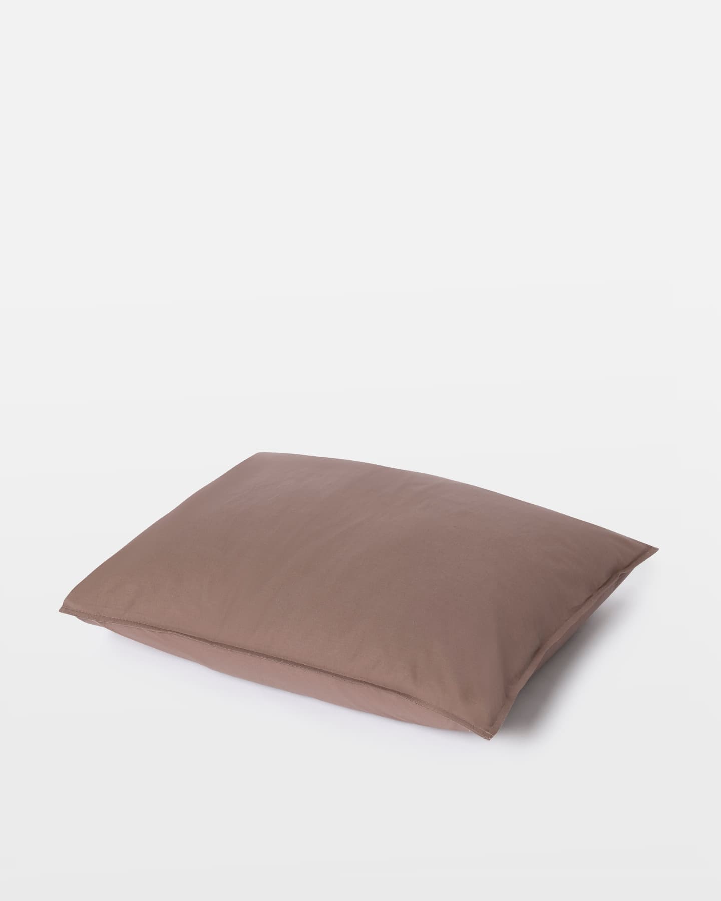Örngott Nejd Percale - Deep Taupe