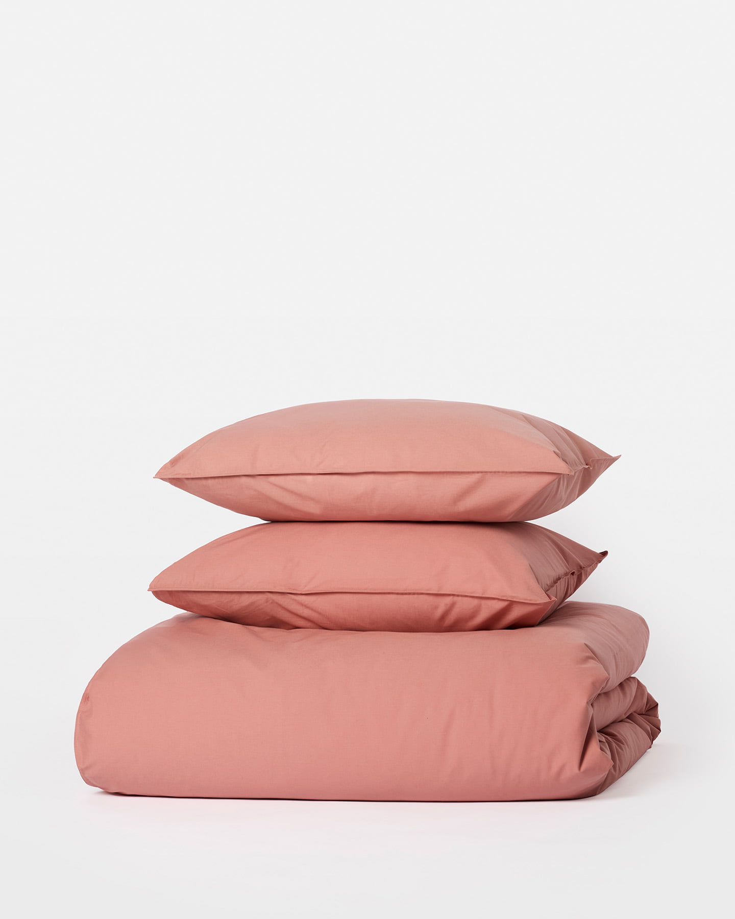 Påslakanset Nejd Percale - Ash Rose