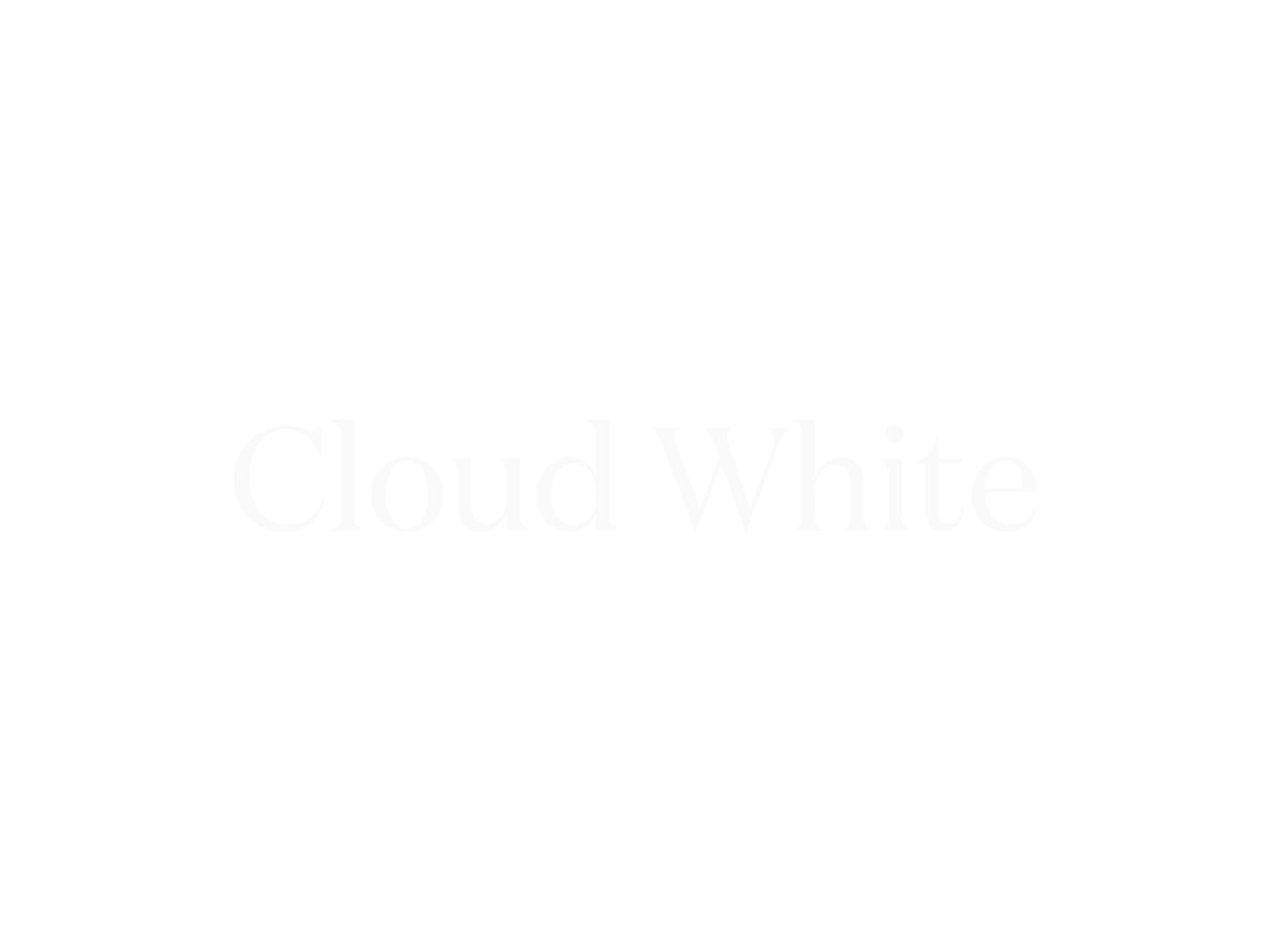 Underlakan Lind - Cloud White