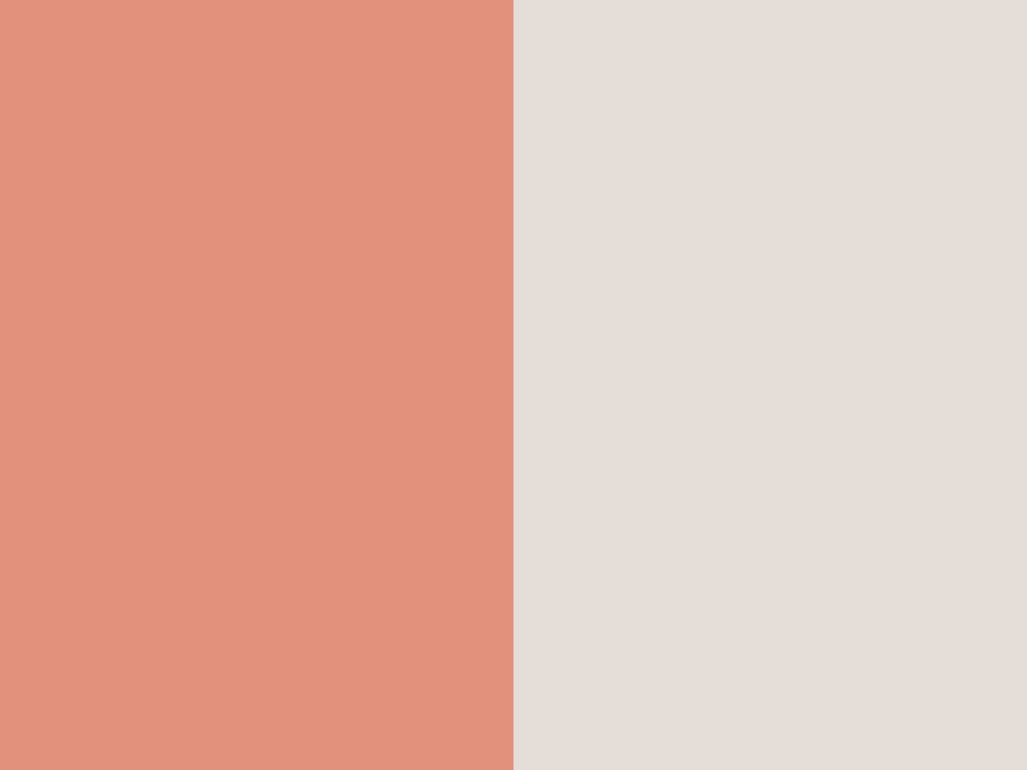 Örngott Tvenne - Pink Terracotta / Seashell Beige