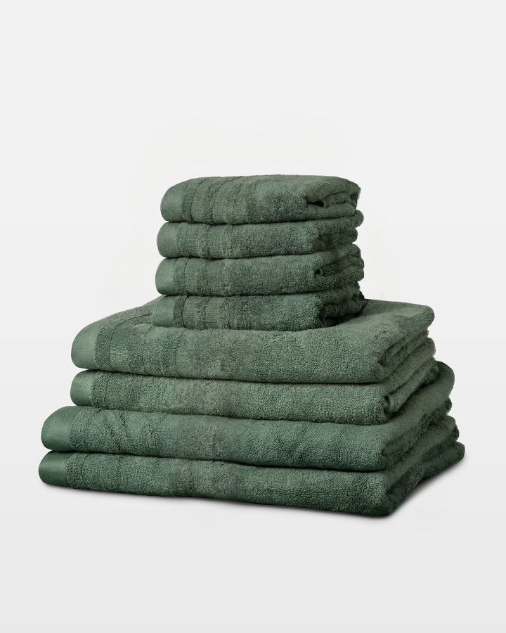 Handduksset Kvartett (4 st 50x70 cm, 4 st 100x150 cm) i gruppen Julklappar hos A L V A (1006)
