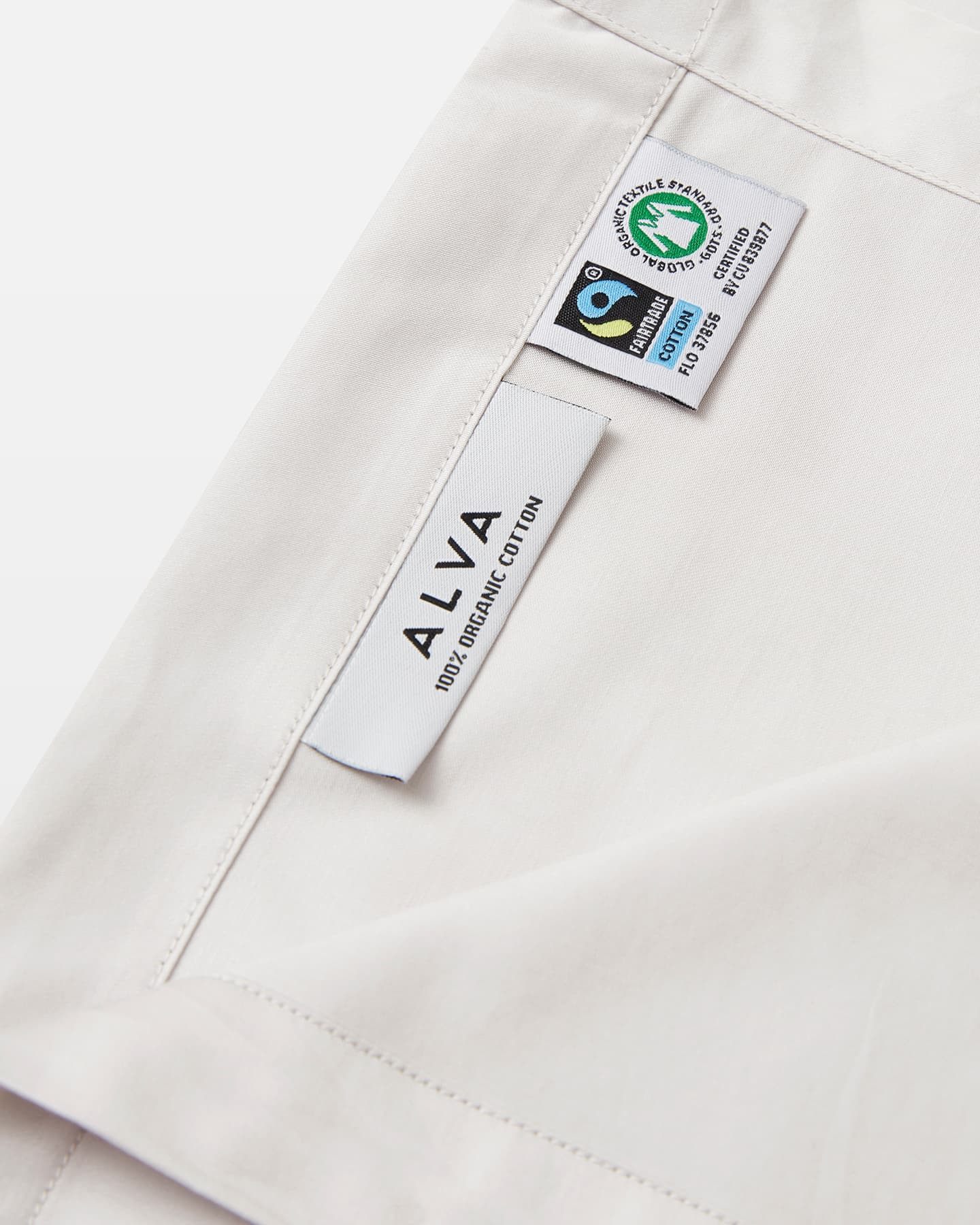 Underlakan Lind - Pearl Grey