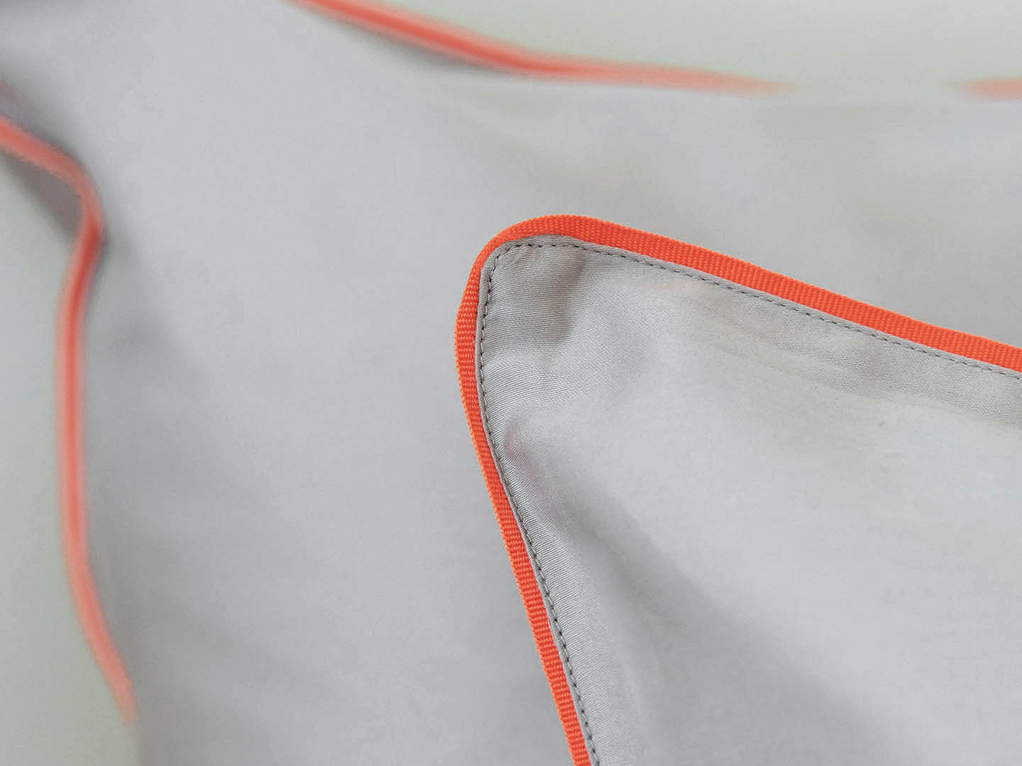 Örngott Strimma - Concrete Grey