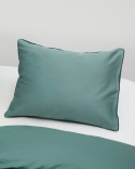 Örngott Strimma - Washed Bottle Green