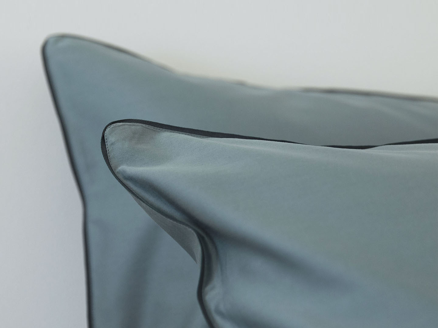 Örngott Strimma - Washed Bottle Green