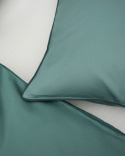 Örngott Strimma - Washed Bottle Green