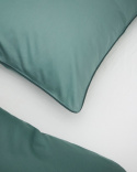 Örngott Strimma - Washed Bottle Green