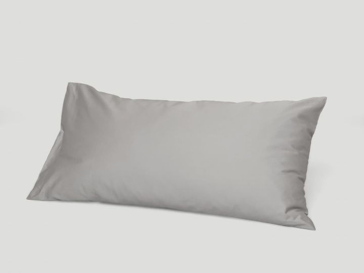 Örngott Fond - Concrete Grey - 50x90 cm i gruppen Sängkläder / Örngott hos A L V A (1052)