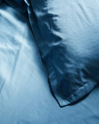 Underlakan Lind - North Sea Blue Underlakan Lind - North Sea Blue