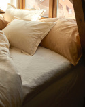 Underlakan Lind - Raw Cotton
