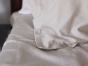 Underlakan Lind - Seashell Beige