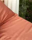 Dra-på-lakan Lind - Pink Terracotta