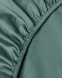 Dra-på-lakan Lind - Washed Bottle Green