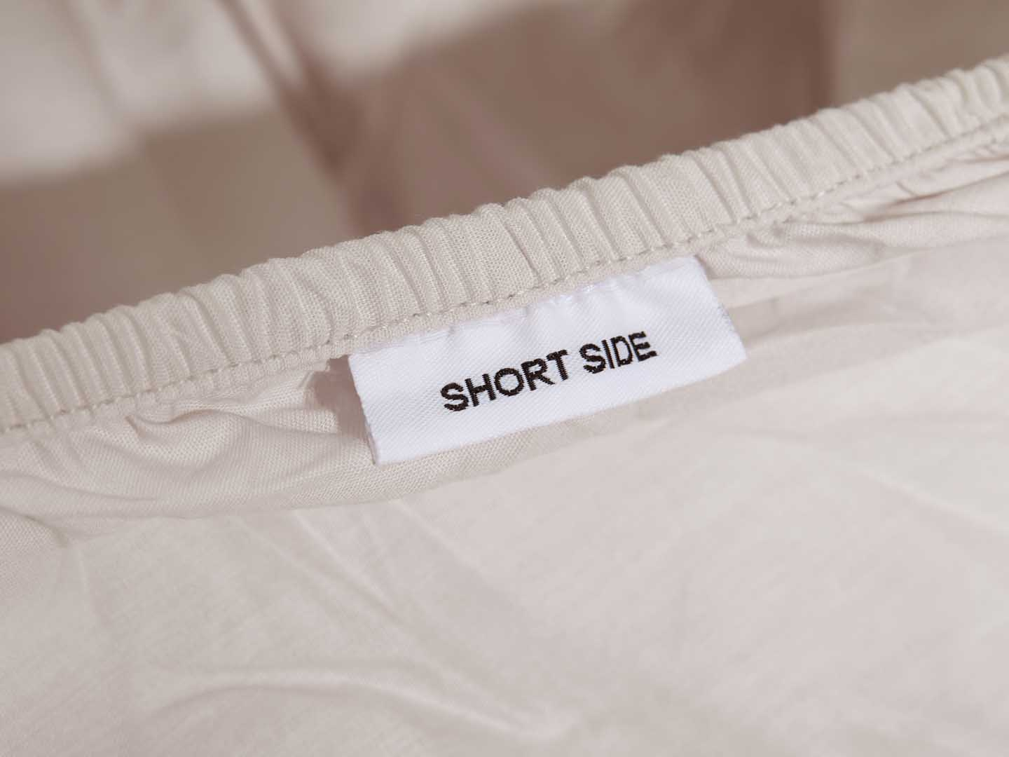 Dra-på-lakan Lind - Seashell Beige