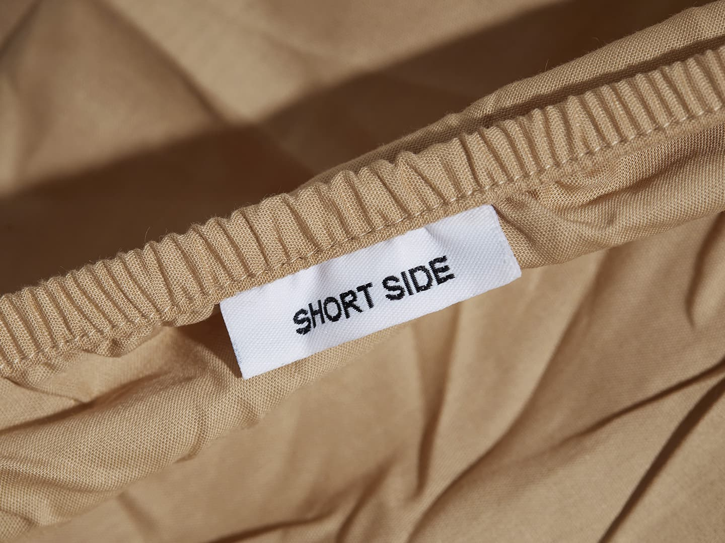 Dra-på-lakan Nejd Percale - Desert Sand