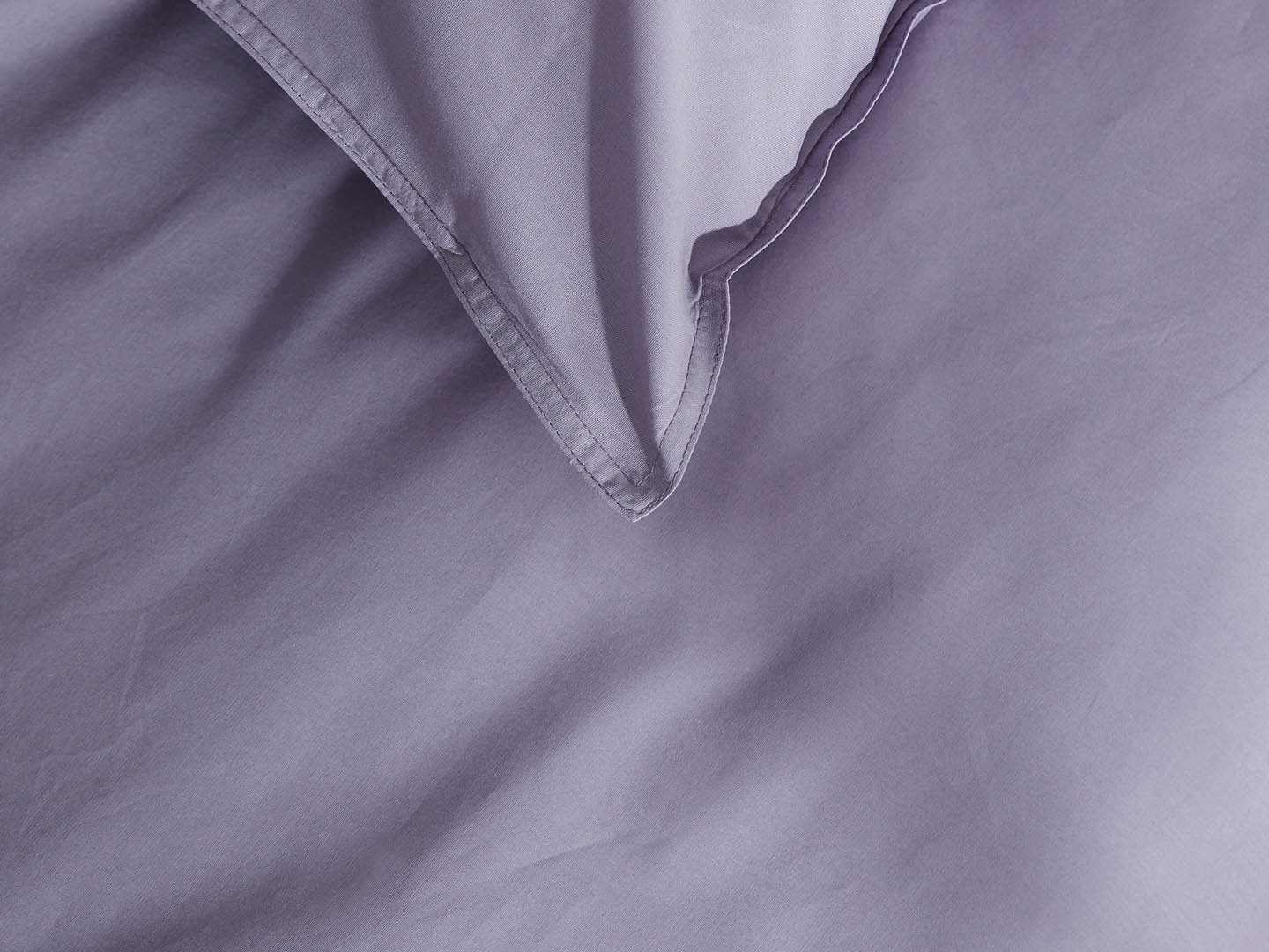 Dra-på-lakan Nejd Percale - Dusty Lilac