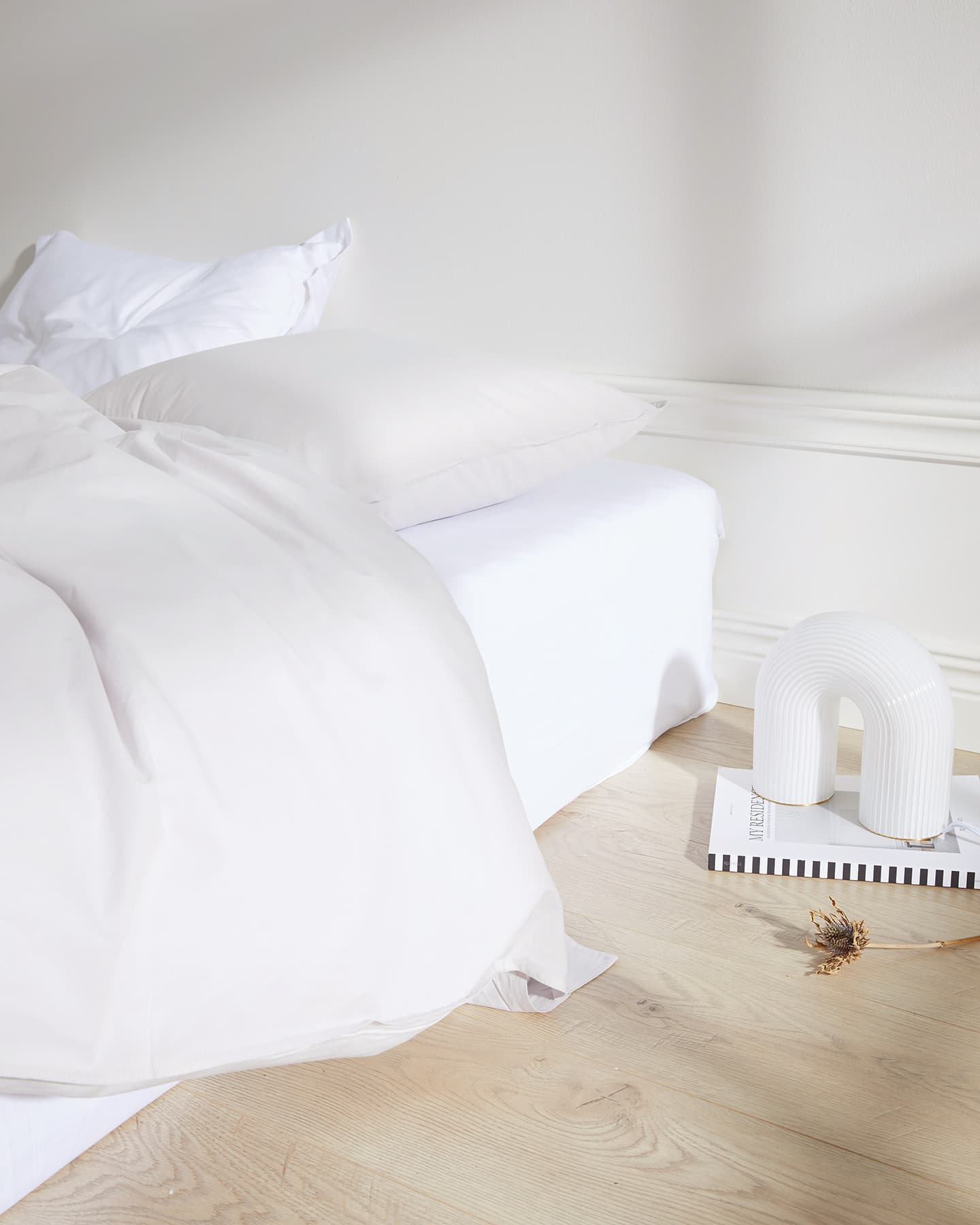 Påslakanset Nejd Percale - Pearl Grey