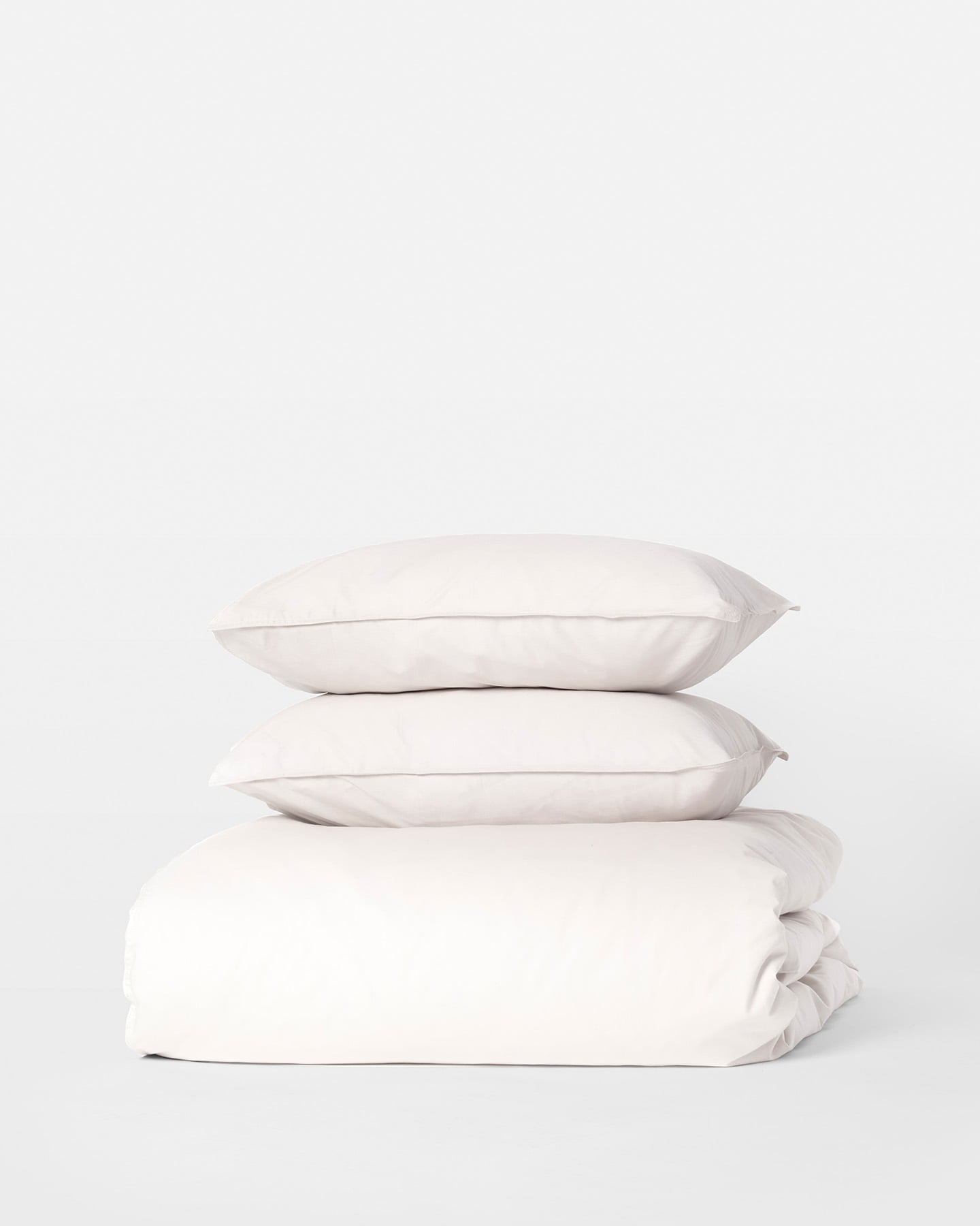 Påslakanset Nejd Percale - Pearl Grey