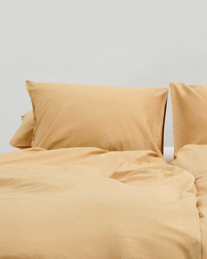 Örngott Nejd Percale - Desert Sand i gruppen Sängkläder / Örngott hos A L V A (1148)