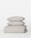 Påslakanset Nejd Percale - Khaki Grey