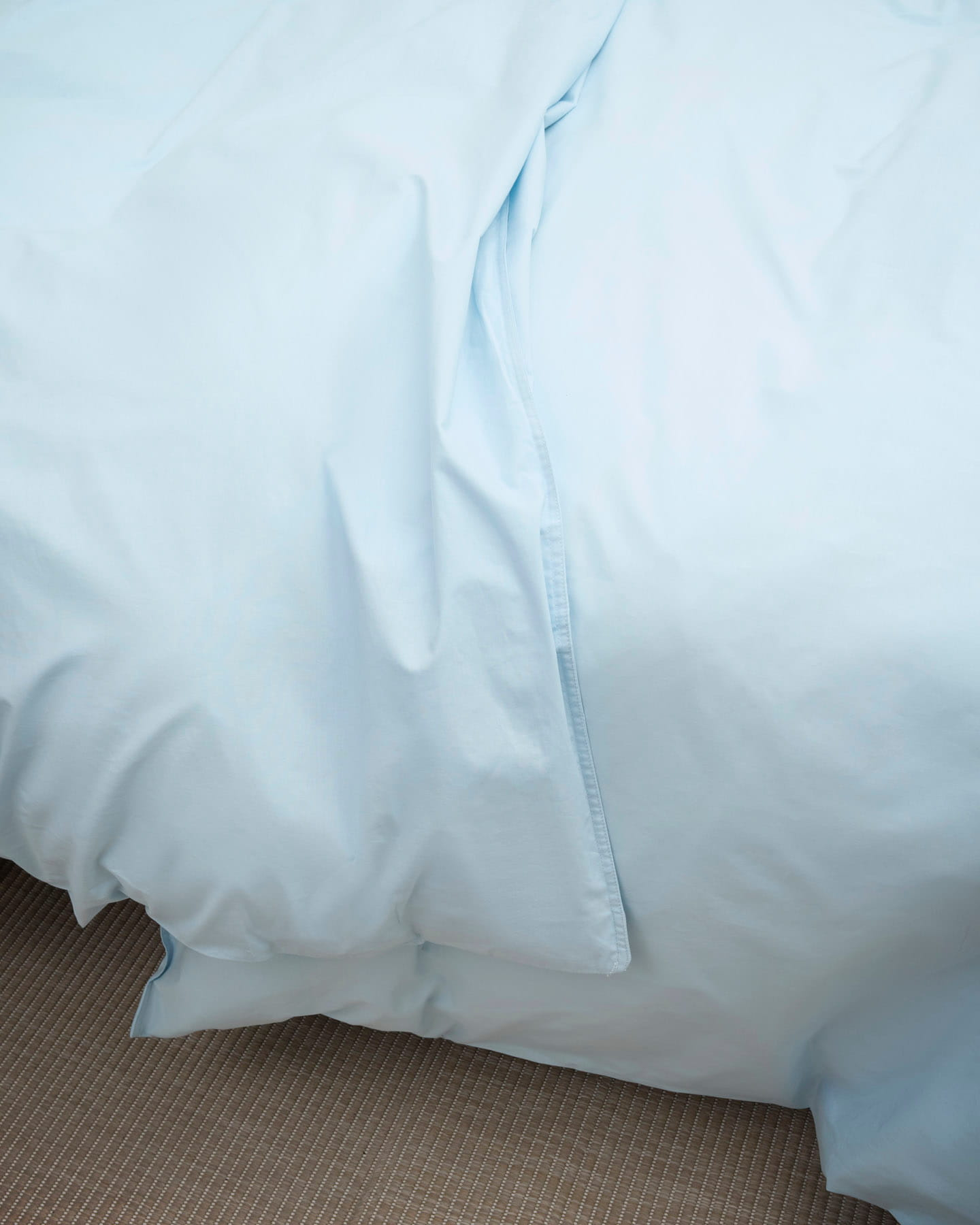 Påslakanset Nejd Percale - Ice Blue
