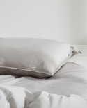 Örngott Nejd Percale - Khaki Grey
