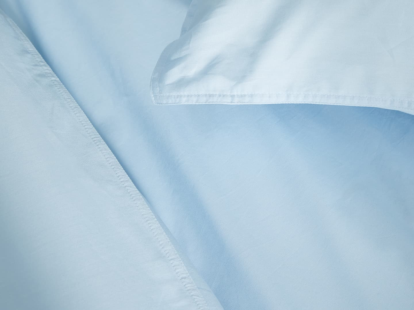 Örngott Nejd Percale - Ice Blue
