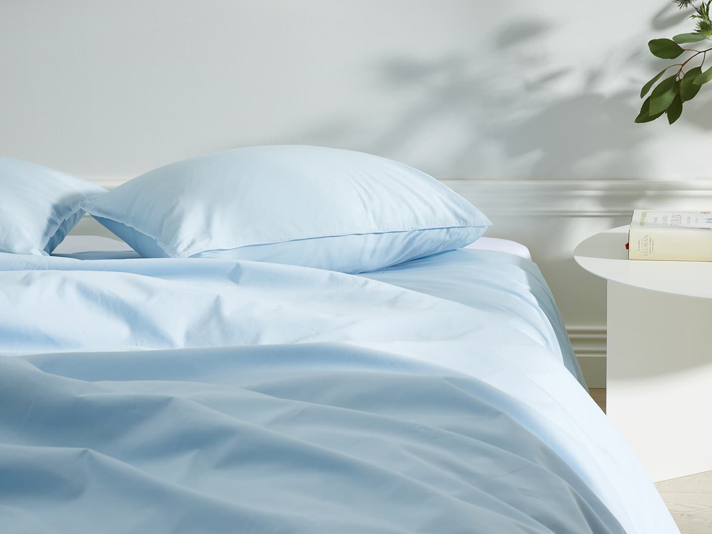 Örngott Nejd Percale - Ice Blue