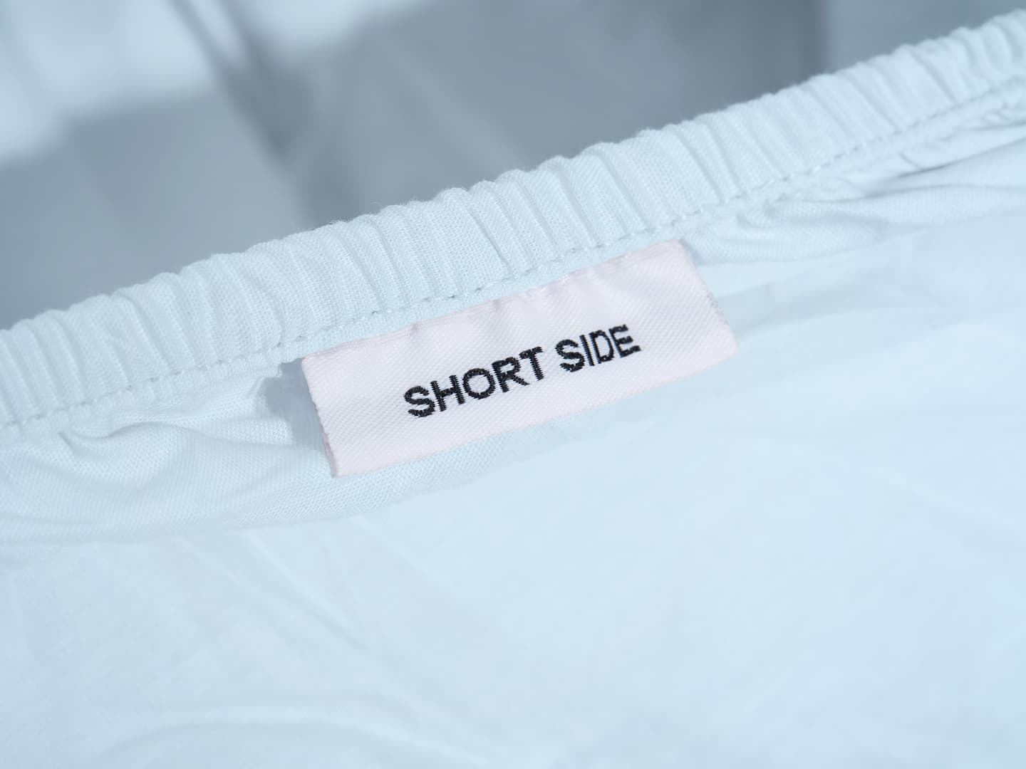 Dra-på-lakan Nejd Percale - Ice Blue