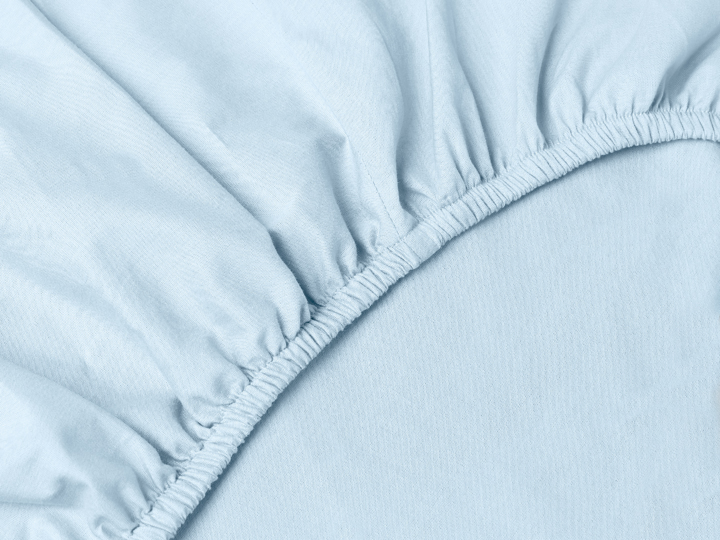 Dra-på-lakan Nejd Percale - Ice Blue