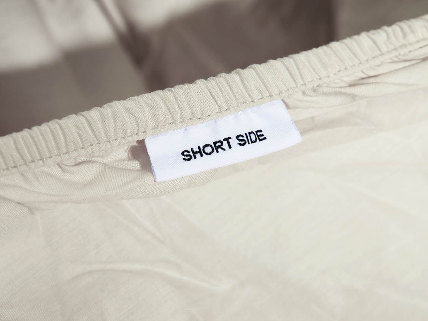 Dra-på-lakan Lind - Raw Cotton