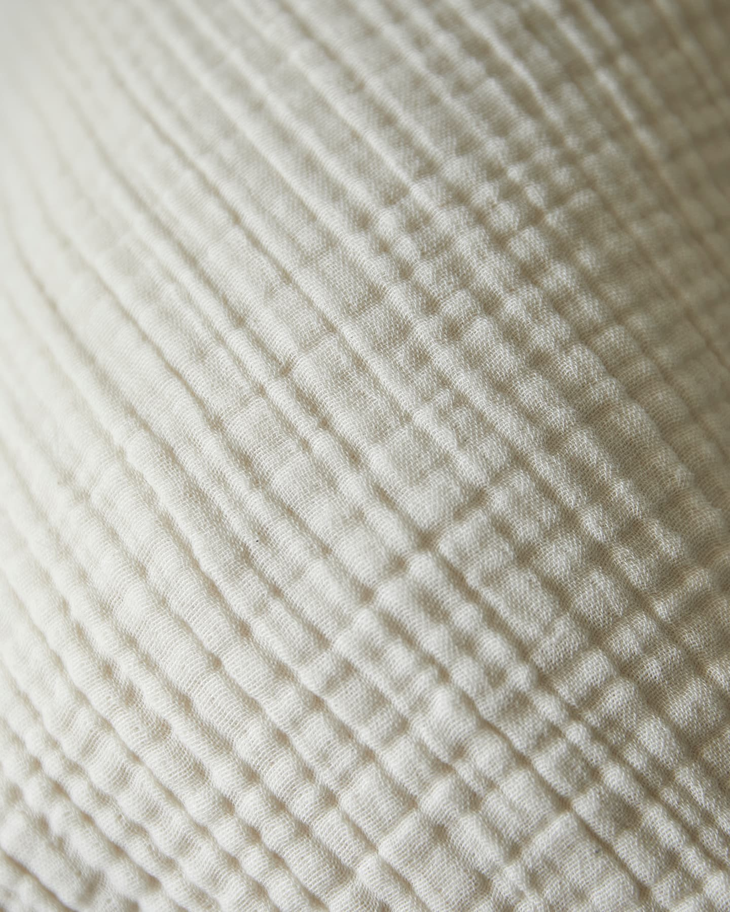 Pläd Vira - Raw Cotton