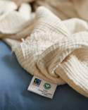 Pläd Vira - Raw Cotton