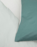 Påslakanset Tvenne - Washed Bottle Green / Misty Green