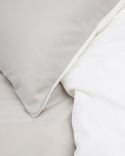 Påslakanset Tvenne - Concrete Grey / Cloud White