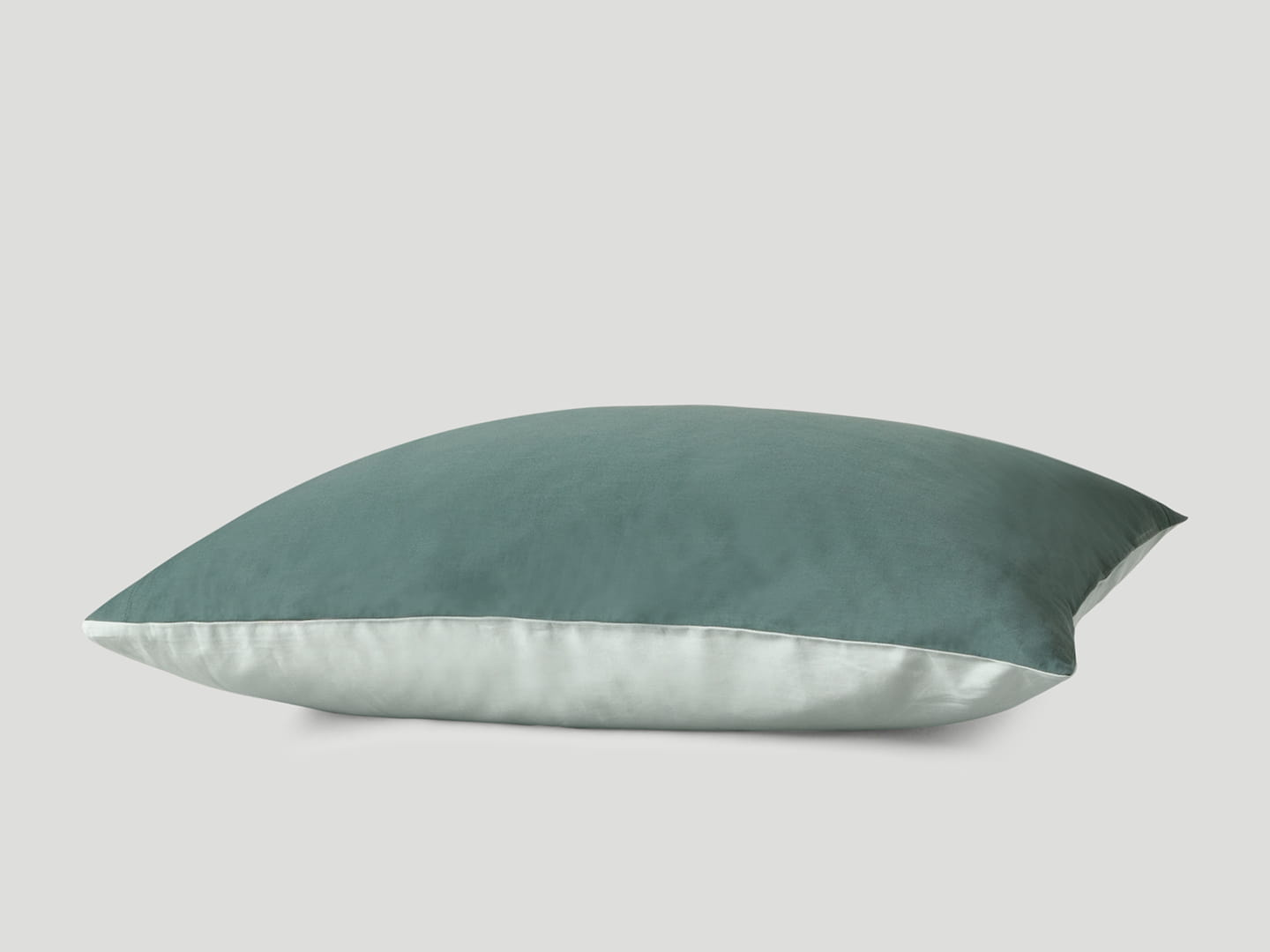 Örngott Tvenne - Washed Bottle Green / Misty Green