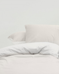 Örngott Tvenne - Concrete Grey / Cloud White Örngott Tvenne - Concrete Grey / Cloud White