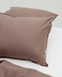 Örngott Nejd Percale - Deep Taupe