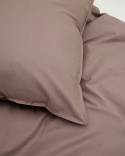 Örngott Nejd Percale - Deep Taupe