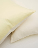 Påslakanset Tvenne - Lemonade Yellow / Raw Cotton