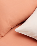 Örngott Tvenne - Pink Terracotta / Seashell Beige