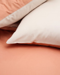 Örngott Tvenne - Pink Terracotta / Seashell Beige